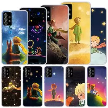 Мягкий чехол с рисунком «Маленький принц Лис» для Samsung Galaxy A52 A53 A32 A22 A12 5G, чехол для телефона A33 A23 A13 A72 A73 A02S A03S A42 Samsung A02S