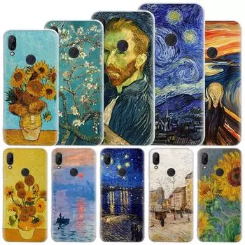 Мягкий чехол с рисунком Ван Гога для Xiaomi Mi 11 Lite 11i 12X 11T 10T 9T Pro, чехол для телефона 12 10 9 8 5X 6X Ultra Корпус Coque Xiaomi Mi 11 Lite