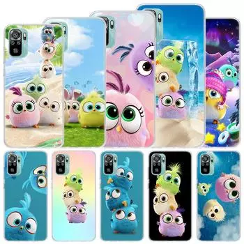 Мягкий чехол с тремя милыми птицами для Xiaomi Redmi 10 10A 10C 9 9A 9C 9T, чехол для телефона 8 8A 7 7A 6 6A S2 K20 K40 Pro 10X Funda Coque Redmi 10