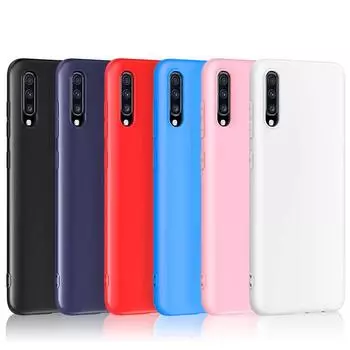 Мягкий чехол Samsung Galaxy S20 Ultra S10 Lite A51 A31 A41 A71 A50 A30 A21s, силиконовый яркий цвет Samsung A71 A715 чёрный