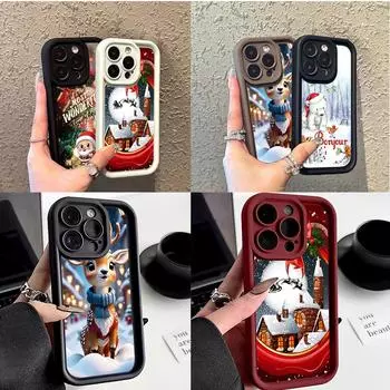 Мягкий чехол Sky Eye Ladder для Infinix Note 30 Hot 50 40 Smart 6 7 8 9 OnePlus Google Все модели Infinix Чехлы для телефонов NY31 Счастливого Рождества Санта-Клаус Google Pixel 7 5G