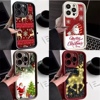 Мягкий чехол Sky Eye Ladder для Xiaomi 14T Redmi 12c 13c 14c Note 11 12 13 Pro 11s 12s Все модели Xiaomi Redmi Чехлы для телефонов NY44 Рождественская елка Xiaomi 11 Lite 5G NE