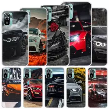 Мягкий чехол со спортивными автомобилями для Xiaomi Redmi 10 10A 10C 9 9A 9C 9T, чехол для телефона 8 8A 7 7A 6 6A S2 K20 K40 Pro 10X Funda Coque Redmi 10