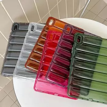 Мягкий чехол TPU для iPad Air 5 4 10,9 дюйма 10,5 2022 г. Ультратонкий защитный чехол для iPad Pro 11 iPad 10,2 ipad9.7 mini7 MINI6 8,3 дюйма MINI45 7,9 дюйма For mini45 чёрный