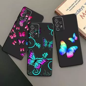 Мягкий чехол TPU для Xiaomi Mi Note 10 Pro 11 Lite 9T 10T 11T 9 SE A2 Lite 12X 12 10S 10 5G Phone Coque Lovely butterfly Fashion Xiaomi Mi A2 Lite