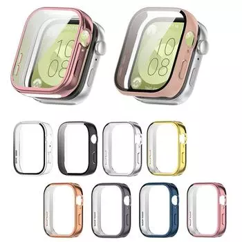 Мягкий чехол TPU Full Cover для Huawei Watch Fit 3, защитный экран, идеальная посадка, изысканный внешний вид, удобная очистка, замена прозрачный