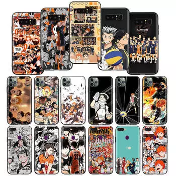 Мягкий чехол W-2 Haikyuu Anime для Samsung A04s A05s A10s A11 A12 A14 A15 A22 A23 A32 A50S M31 M51 M52 M53 A25 A30S A51 A52 A55 A70 A71 A72 S10 S9 Samsung A04s гагат