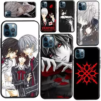 Мягкий чехол в стиле аниме «Рыцарь вампира» для iPhone XR X XS Max SE 2020 12 Mini 11 13 Pro Max 7 8 Plus, чехол для телефона iphone 5 5S