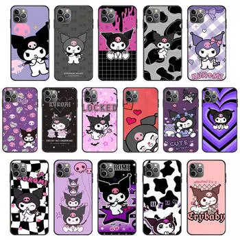 Мягкий черный чехол KK-23 KuRuoMi для iPhone XR 14 15 11 12 13 6 7 8 X XS Pro Max S8 Plus Samsung S22 S23 S21 S24 FE Ultra Samsung S22 Plus зелёный