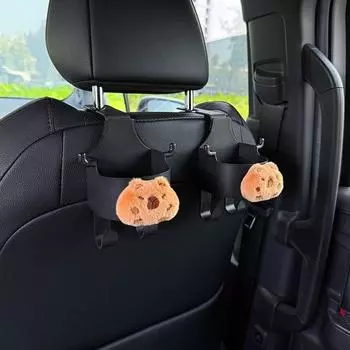 Мягкий держатель для подголовника автокресла Capybara, многофункциональный крючок для подвешивания на спинку автокресла Capybara, держатель для телефона