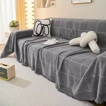 Мягкий диван-полотенце в скандинавском стиле, большие одеяла для кемпинга, пикника, отдыха, отдыха, пляжное полотенце, дорожный коврик, коврик для дивана, чехол для ленивого дивана 180x130