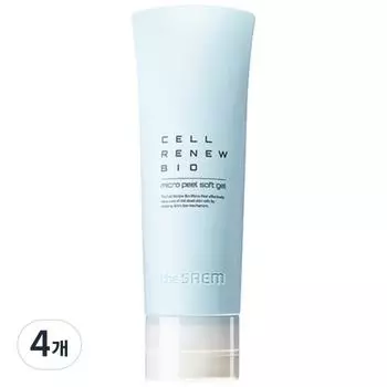 Мягкий гель-пилинг The Saem Cell Renew Bio Micro Peel, 160 мл, 4 упаковки