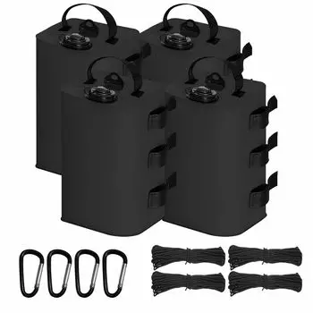 Мягкий груз вес универсальный вес вода инъекционный тип барбекю ветер палатка карабин и веревка 4 брезент вода 3 фиксирующие ремни сумка, кемпинг, груз,