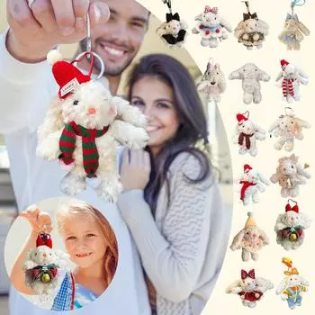 Мягкий и милый маленький брелок милый шарф плюшевая кукла подвесная мультяшная кукла One Size