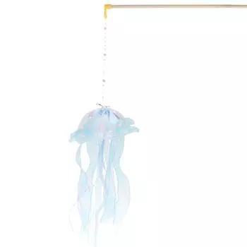 Мягкий и очаровательный ночник для спальни, богатые цвета, фонарь, медуза, светильник, декор, медуза, подвесной светильник розовый