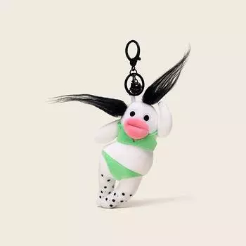 Мягкий и очаровательный плюшевый брелок «Побег от безумца», красочная мультяшная подарочная кукла