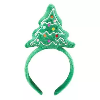 Мягкий и пушистый рождественский предмет, кукольная повязка на голову, елка, 1 шт.