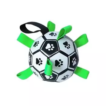 Мягкий и удобный игрушечный мяч для собак, прочный, веселый, футбольный мяч, мячи для щенков, питомец, легкий в использовании, ПРОЧНЫЙ, МЯГКИЙ