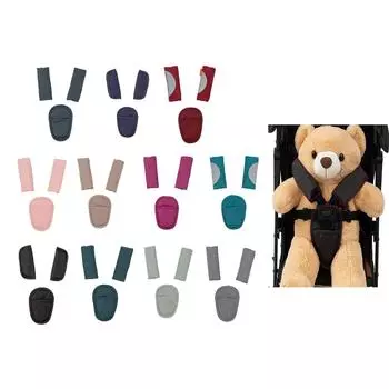 Мягкий и удобный наплечник для детской коляски Практичный комплект наплечников для детской коляски Обеспечит комфорт вашему ребенку 6