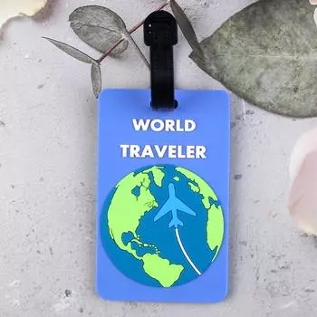 Мягкий клей из ПВХ, багажная бирка для самолета, крышка карты, именные этикетки, идентификатор чемодана, адрес, подвесная бирка, этикетки для посадочного талона, дорожные аксессуары as the picture