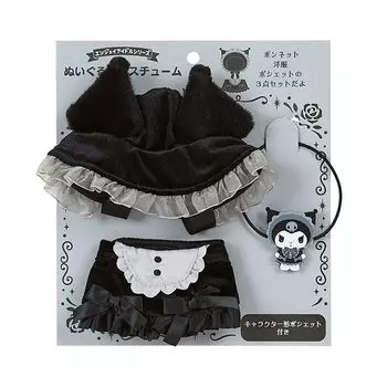 Мягкий костюм Idol Gothic Night Kuromi 379093 [Sanrio] (Наслаждайтесь вечеринкой)