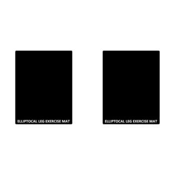 Мягкий коврик для эллиптического тренажера для ног защищает пол для тренажеров
