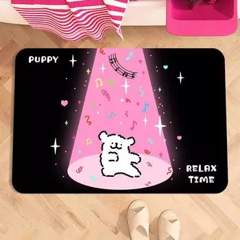 Мягкий коврик для пола Diatom Mud Line Dog Absorbent Non-Slip Quick Dry Toilet Porch Toilet Door Foot Mat Household 40*60cm