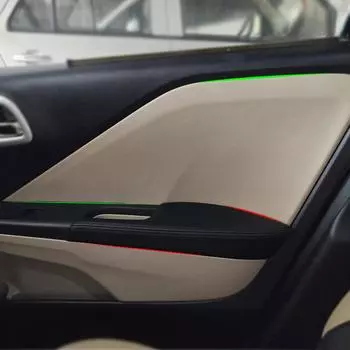 Мягкий кожаный чехол на дверной подлокотник для Honda City 2015 2016 2017, 4 шт., автомобильный Стайлинг, дверная панель, подлокотник, кожный чехол, наклейка Door Armrest Black-r