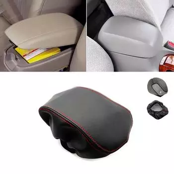 Мягкий кожаный чехол на подлокотник для Hyundai Sonata 2004 2005 2006 2007 2008, внутренняя крышка центральной консоли, подлокотник, крышка коробки