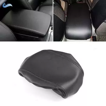 Мягкий кожаный чехол на подлокотник для Mazda 6 2006 2007 2008 2009 2010 2011-2015, автомобильный центральный подлокотник, кожный чехол, отделка