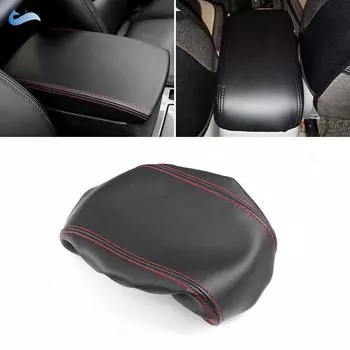Мягкий кожаный чехол на подлокотник для Mazda 6 2006 2007 2008 2009 2010 2011-2015, автомобильный центральный подлокотник, кожный чехол