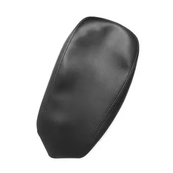 Мягкий кожаный чехол на подлокотник для Toyota Avalon 2013, 2014, 2015, 2016, 2017, 2018, внутренняя крышка подлокотника, крышка центральной консоли чёрный