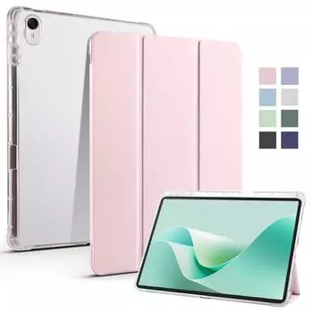 Мягкий кожаный чехол-подставка для планшета Trifold для Huawei Matepad 11.5s 11.5 S с держателем для ручки, ультратонкий противоударный защитный чехол Matepad 11.5S 2024 темно-зеленого