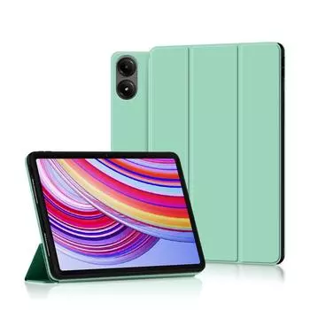 Мягкий кожаный чехол с диагональю 12,1 дюйма для нового планшетного компьютера Redmi Redmi Pad Pro 2024 года. Redmi Pad Pro чёрный