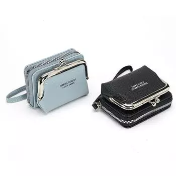 Мягкий кожаный кошелек для монет, водонепроницаемый карманный кошелек, тонкий кошелек, сумка для денег, женская сумка