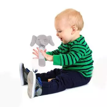 Мягкий кролик слон успокаивающий хлопковый наполнитель плюшевая мультяшная кукла детская плюшевая погремушка игрушка подарок на рождение ребенка животное Rabbit