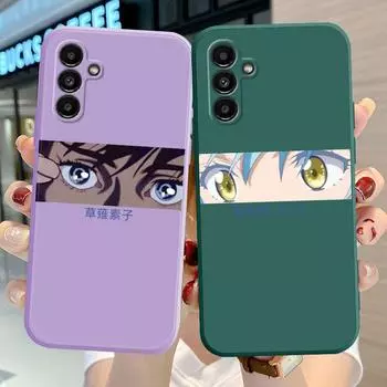 Мягкий квадратный жидкий чехол для телефона Samsung Galaxy A70 A11 A21s A51 A02 A71 A50 A31 A01 A03s, чехол «Атака Титанов», японское аниме Samsung A01