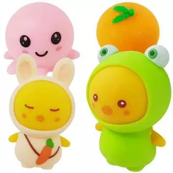 Мягкий мандарин Baby Plus + кукла-осьминог + комплект из 2 предметов для переодевания цыпочки, корейские детские игрушки
