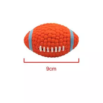 Мягкий мяч для домашних животных, пищащая игрушка для маленьких и больших собак, регби, теннис, волейбол, футбол, баскетбол, латексные игрушки для чистки зубов, обучающие игрушки