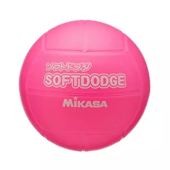 Мягкий мяч MIKASA Dodgeball 60 см для малышей и начальной школы 200 г розовый (для студентов) ЛД-П розовый