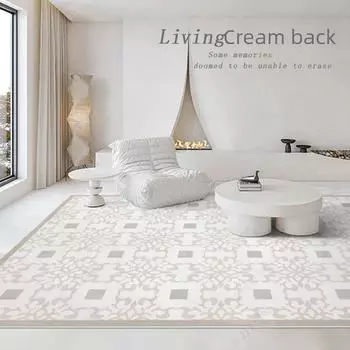 Мягкий, нескользящий, впитывающий воду ковер для гостиной и спальни во французском стиле 80*120 cm (Thick velvet)