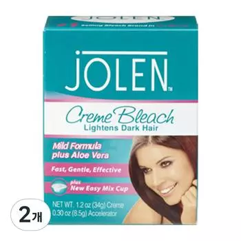 Мягкий обесцвечивающий крем Jolene Cream Bleach, 42,5 г, 2 шт.