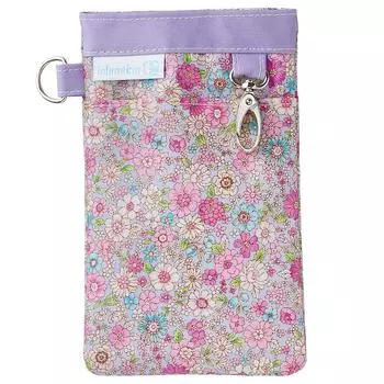 Мягкий пенал Enfamie для медсестер, тонкий карман с крючком, медицинский, лавандовый цветок