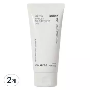 Мягкий пилинг-гель Innisfree Green Barley, 120 мл, 2 шт.