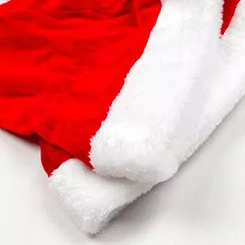 Мягкий плюшевый материал Рождественская шапка Плюшевый головной убор Универсальный для мероприятий