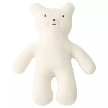 Мягкий плюшевый мишка Mom s Nature Baby Organic Attachment, белый, корейские детские товары