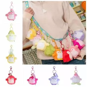 Мягкий плюшевый пингвин брелки пушистый мультяшный пингвин плюшевый кулон детские подарки Style A