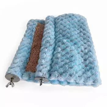 Мягкий плюшевый подвесной гамак для хомяка, хлопковый ёж, крыса, морская свинка, отдых, спальная кровать, хижина, палатка, клетка для маленьких домашних животных, аксессуары S 20X14X10cm кофейный