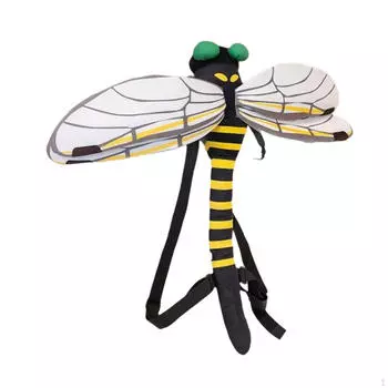 Мягкий плюшевый рюкзак с животными, модный, милый, для детей, взрослых, детей, пляж Dragonfly 60cmx55cm