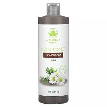 Мягкий по природе, (Врата природы), Травяной кондиционер, для нормальных волос, 16 жидких унций (473 мл)